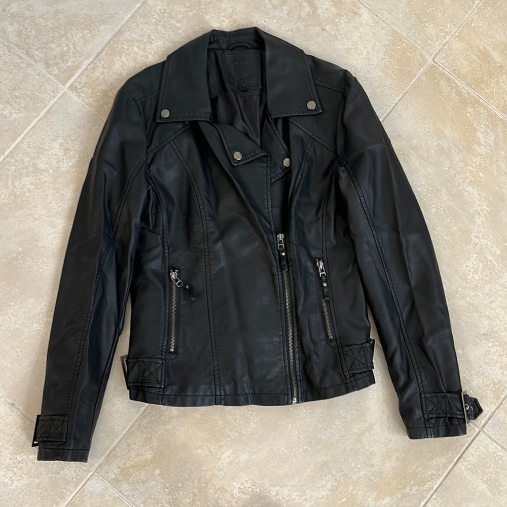 Max Studio Faux Leather jacket